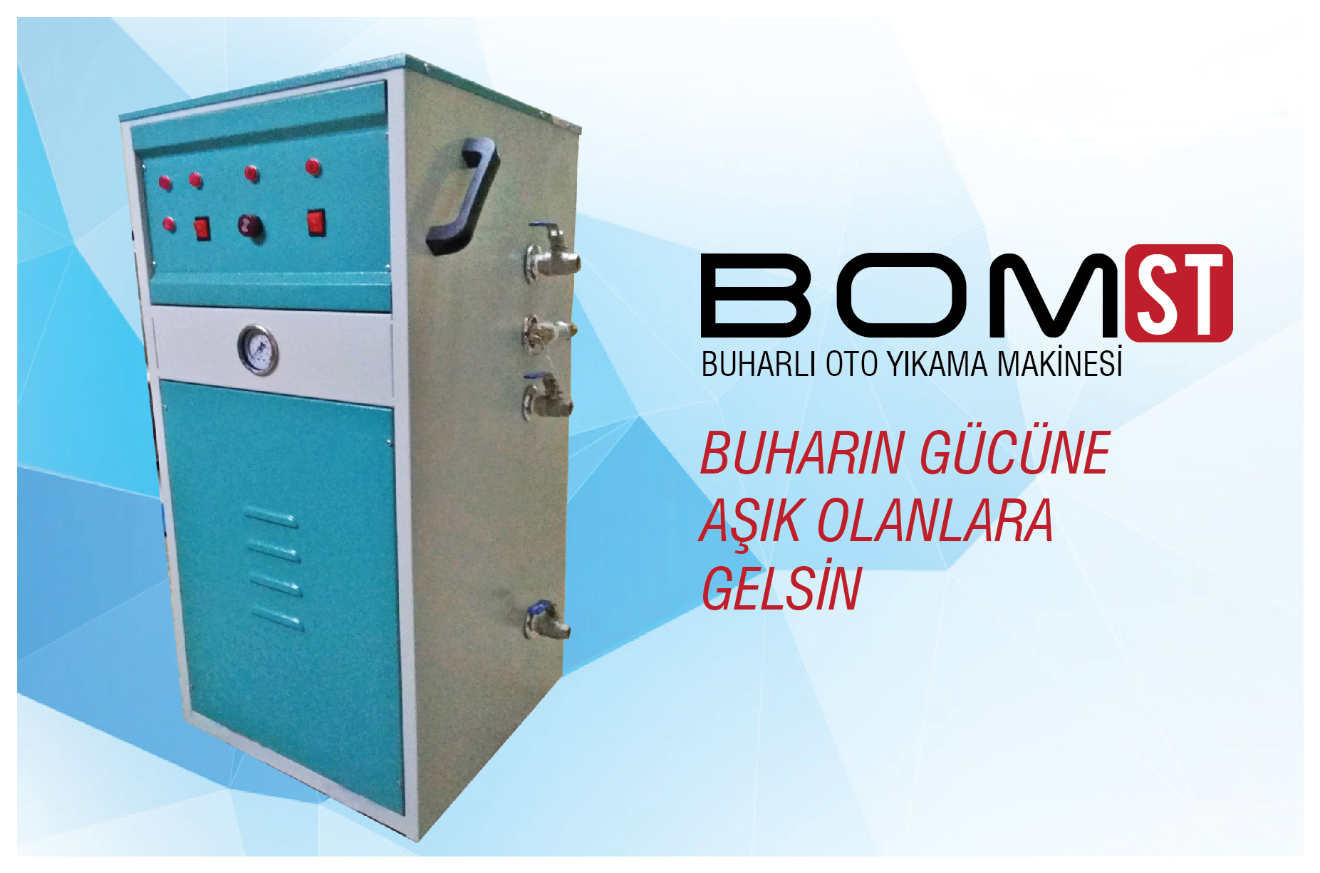 BOM ST BUHARLI OTO YIKAMA MAKİNASI
